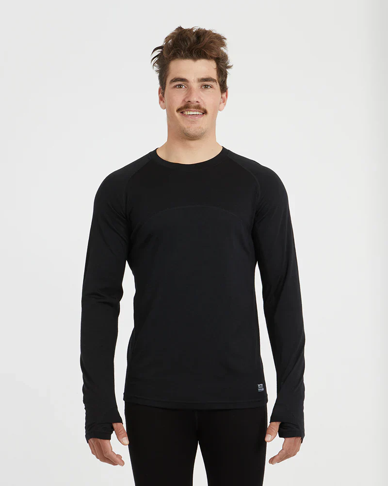 XTM Active 200 Merino Mens Long Sleeve Thermal Top - Image 3