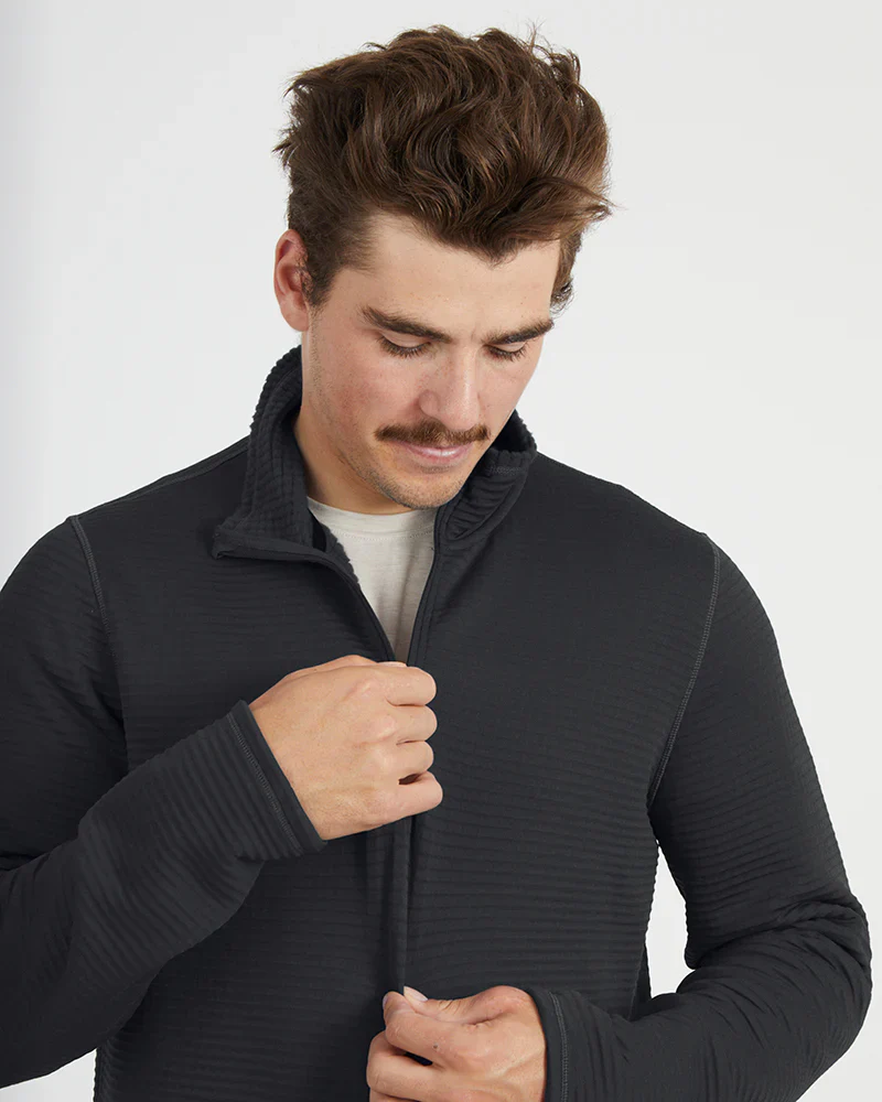 XTM Merino AeroGrid Mens Fleece Jacket - Image 4
